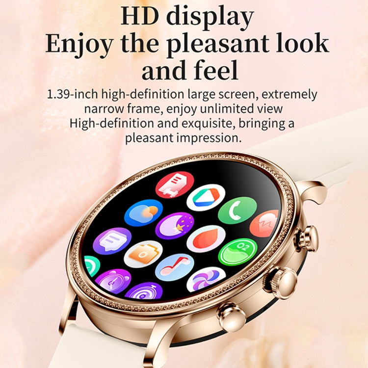 V60 1.39 Inch Health Monitoring Multifunctional Waterproof Bluetooth Call Smart Watch, Color: Black Steel - Smart Watches by PMC TechLife | Online Shopping South Africa | PMC TechLife | Buy Now Pay Later Mobicred