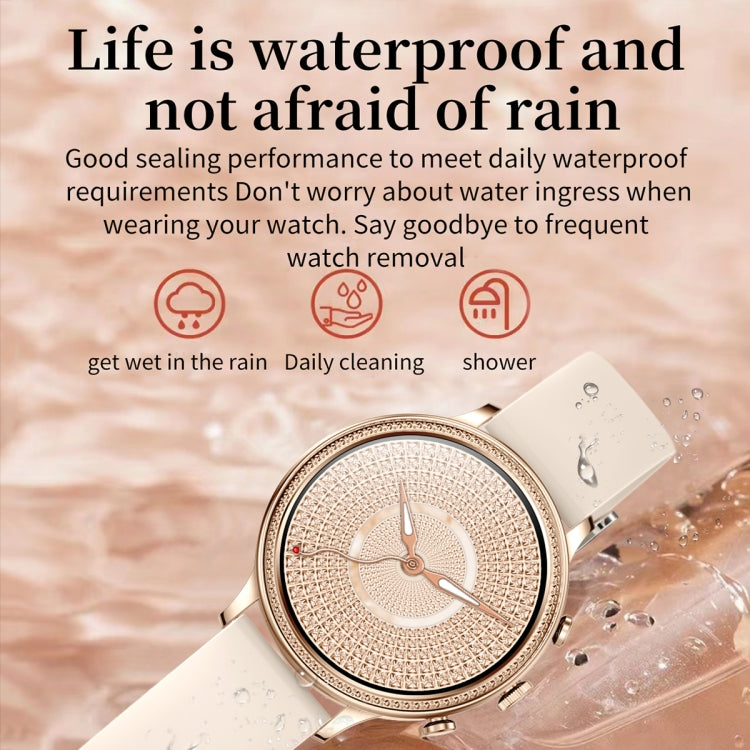 V60 1.39 Inch Health Monitoring Multifunctional Waterproof Bluetooth Call Smart Watch, Color: Gold - Smart Watches by PMC TechLife | Online Shopping South Africa | PMC TechLife | Buy Now Pay Later Mobicred