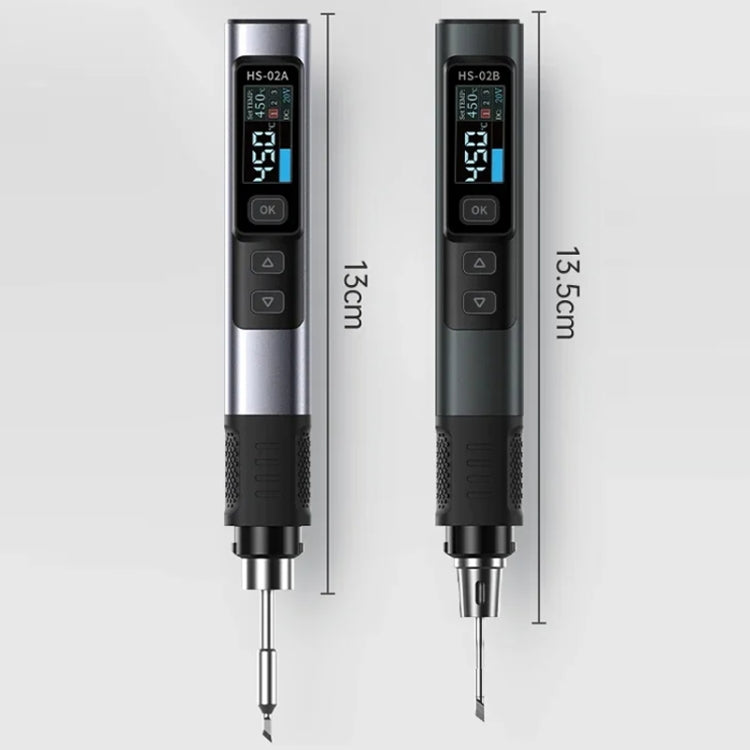 FNIRSI Portable Constant Temperature Soldering Iron Set, Model: HS-02A Standard 6 Head - free shipping - PMc TechLife - Order now!