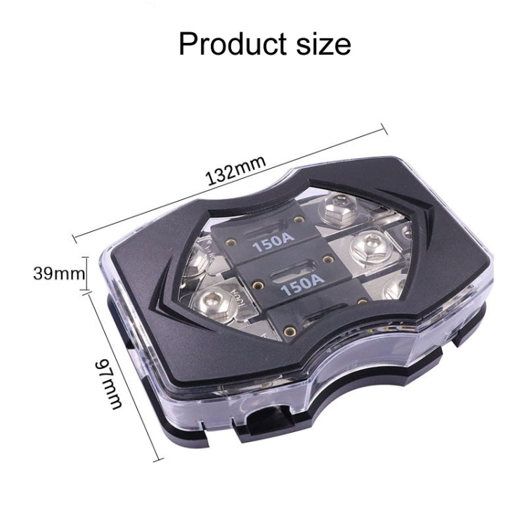 One To Three Car Audio Power Fuse Holder Fuse Junction Box - Fuse by PMC TechLife | Online Shopping South Africa | PMC TechLife | Buy Now Pay Later Mobicred