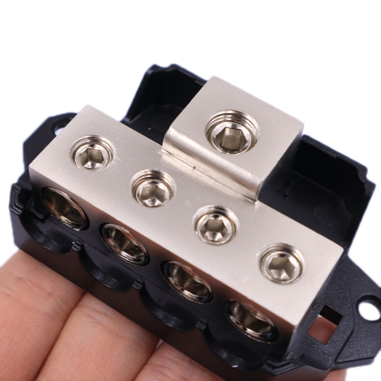 1 To 2 Car Audio Amplifier Modification Fuse Ground Box Hub - Fuse by PMC TechLife | Online Shopping South Africa | PMC TechLife | Buy Now Pay Later Mobicred