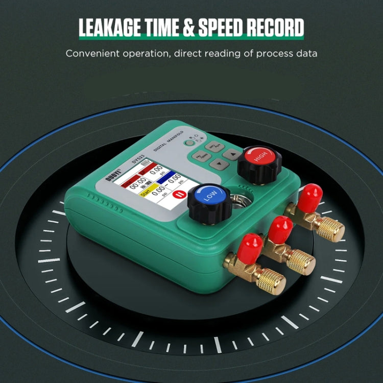 11pcs / Set DUOYI DY523 Automotive Vacuum Pressure Gauge Liquid Charge Fluorine Repair Electronic Refrigerant Meter - free shipping - PMC TechLife - Order now!