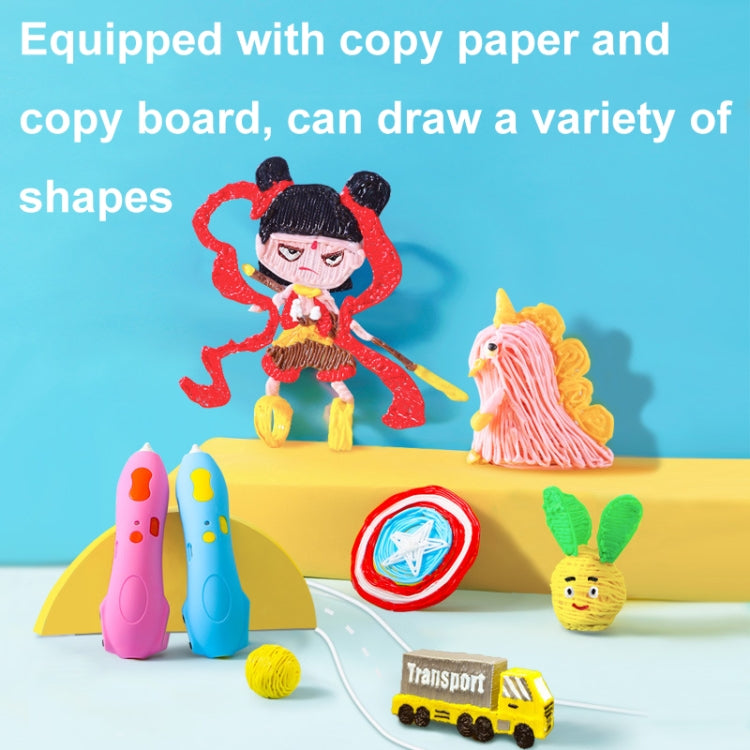 Infrared Sensing Low-temperature 3D Printing Pen Children DIY Graffiti Painting Pen(1000 mAh-Pink) - 3D Printer by PMC TechLife | Online Shopping South Africa | PMC TechLife | Buy Now Pay Later Mobicred