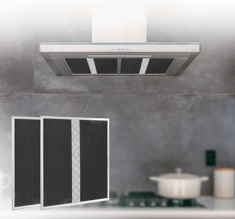 For Broan S97020466 Broan-NuTone BPSF36 Range Hood 2pcs Filter Replacement Part - Range Hoods & Accessories by PMC TechLife | Online Shopping South Africa | PMC TechLife | Buy Now Pay Later Mobicred