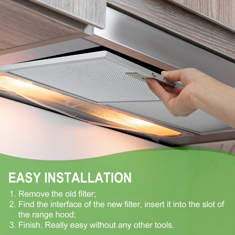 2pcs  W10169961A  Range Hood Filter for Whirlpool, Ikea, Kitchen Aid, Jenn Air 305 x 267 x 9mm - Range Hoods & Accessories by PMc TechLife | Online Shopping South Africa | PMc TechLife | Buy Now Pay Later Mobicred