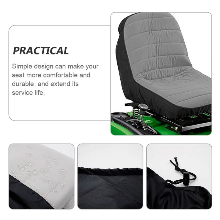 15 Inch Heavy-Duty Agricultural Vehicle Lawn Mower Seat Dust Cover - Seat Accessories by PMC TechLife | Online Shopping South Africa | PMC TechLife | Buy Now Pay Later Mobicred