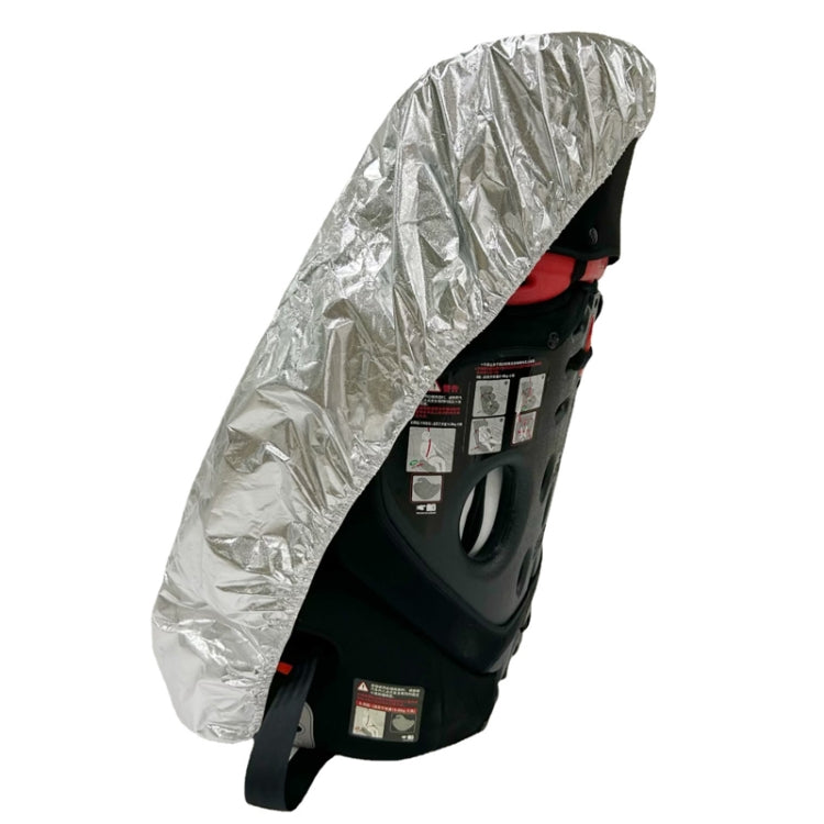 50x90cm Universal Baby Safety Seat Sunshade Dustproof Cover(Silver) - Seat Accessories by PMC TechLife | Online Shopping South Africa | PMC TechLife | Buy Now Pay Later Mobicred