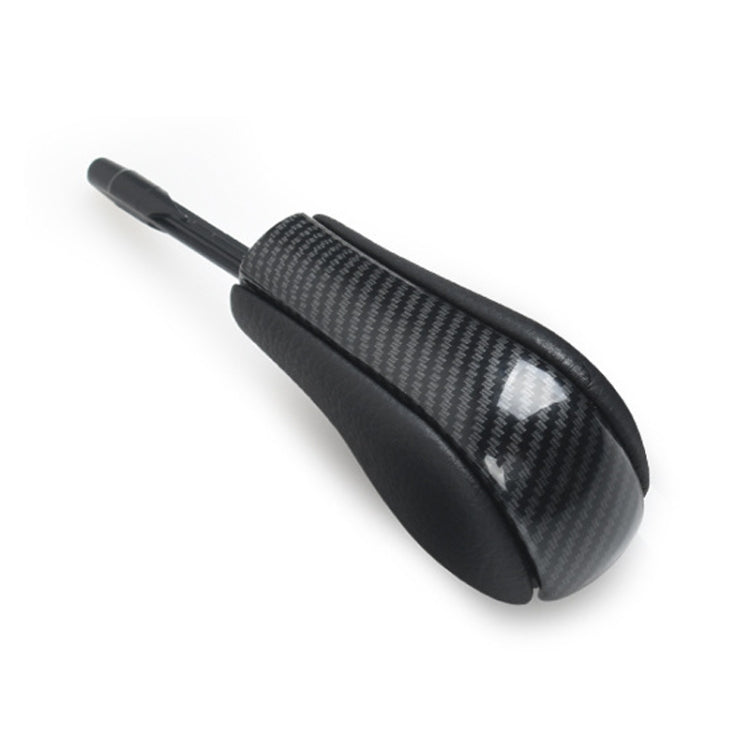For BMW E Chassis Gear Lever Head, Universal For Left And Right Driving, Style: 1/3 Series Z4 Round Head Carbon Fiber Pattern - Shift Knob by PMC TechLife | Online Shopping South Africa | PMC TechLife | Buy Now Pay Later Mobicred