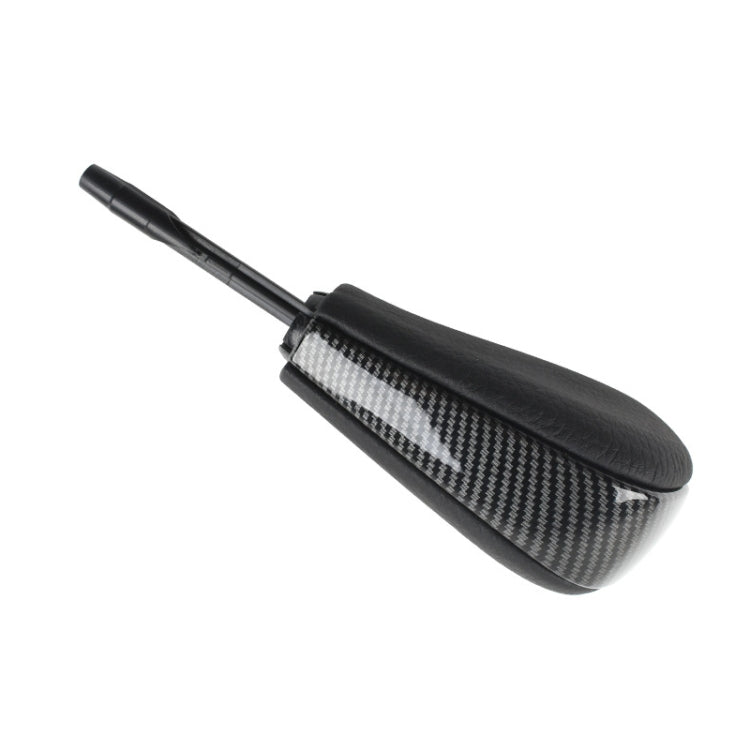 For BMW E Chassis Gear Lever Head, Universal For Left And Right Driving, Style: X1 1/3 Series Z4 Flat Head Carbon Fiber Pattern - Shift Knob by PMC TechLife | Online Shopping South Africa | PMC TechLife | Buy Now Pay Later Mobicred