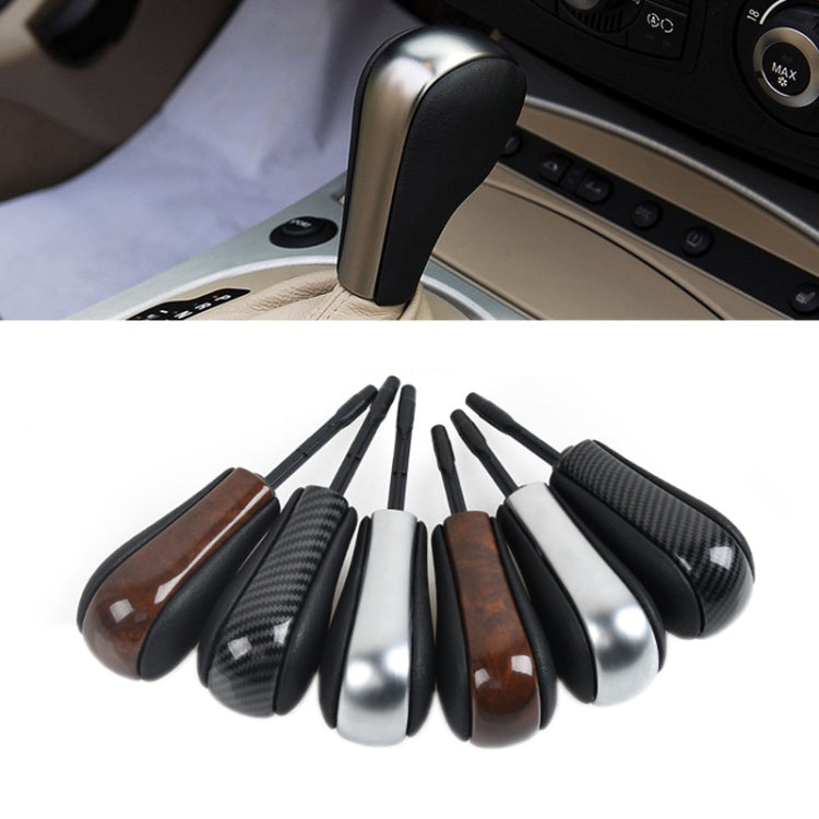 For BMW E Chassis Gear Lever Head, Universal For Left And Right Driving, Style: 1/3 Series Z4 Round Head Silver - Shift Knob by PMC TechLife | Online Shopping South Africa | PMC TechLife | Buy Now Pay Later Mobicred
