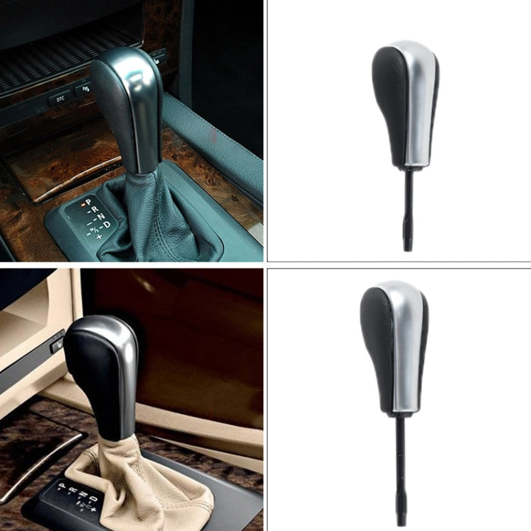 For BMW E Chassis Gear Lever Head, Universal For Left And Right Driving, Style: X1 1/3 Series Z4 Flat Head Silver - free shipping - PMC TechLife - Order now!