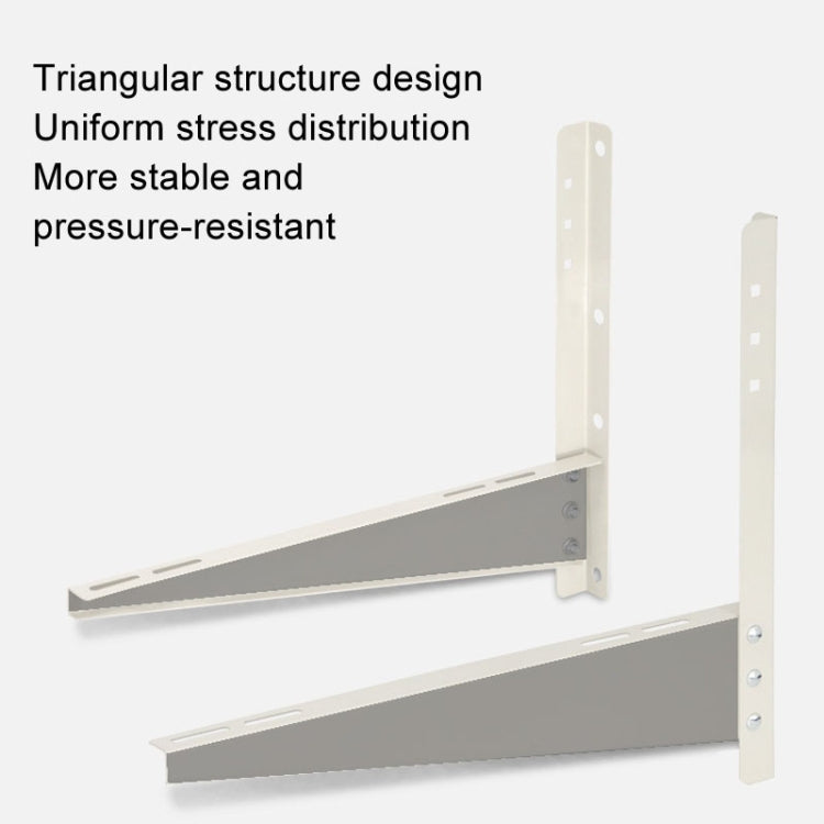 AC1523 2-3HP Thickened Cold Rolled Steel Air Conditioner Outside Unit Bracket Universal Air Conditioner Wall Mount Support - free shipping - PMC TechLife - Order now!