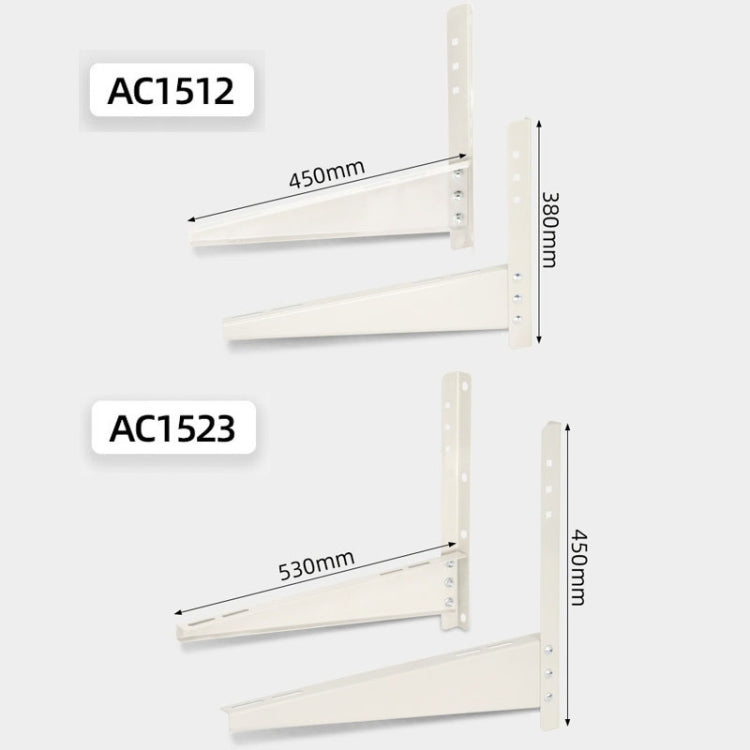 AC1523 2-3HP Thickened Cold Rolled Steel Air Conditioner Outside Unit Bracket Universal Air Conditioner Wall Mount Support - free shipping - PMC TechLife - Order now!