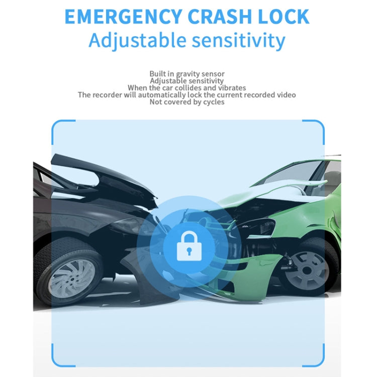 3 Camera Lens 3-inch IPS Screen WiFi Car Dash Cam 1080P Night Vision Dash Camera for Cars 32G - Car DVRs by PMC TechLife | Online Shopping South Africa | PMC TechLife | Buy Now Pay Later Mobicred