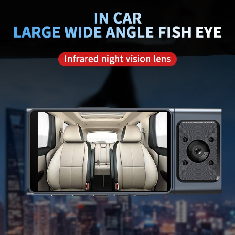 3 Camera Lens 3-inch IPS Screen WiFi Car Dash Cam 1080P Night Vision Dash Camera for Cars 32G - Car DVRs by PMC TechLife | Online Shopping South Africa | PMC TechLife | Buy Now Pay Later Mobicred