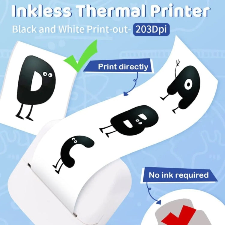 Phomemo M02X Inkless Pocket Printer Bluetooth Thermal Portable Sticker Maker Machine(Green) - Photo Printers by Huawei | Online Shopping South Africa | PMC TechLife | Buy Now Pay Later Mobicred