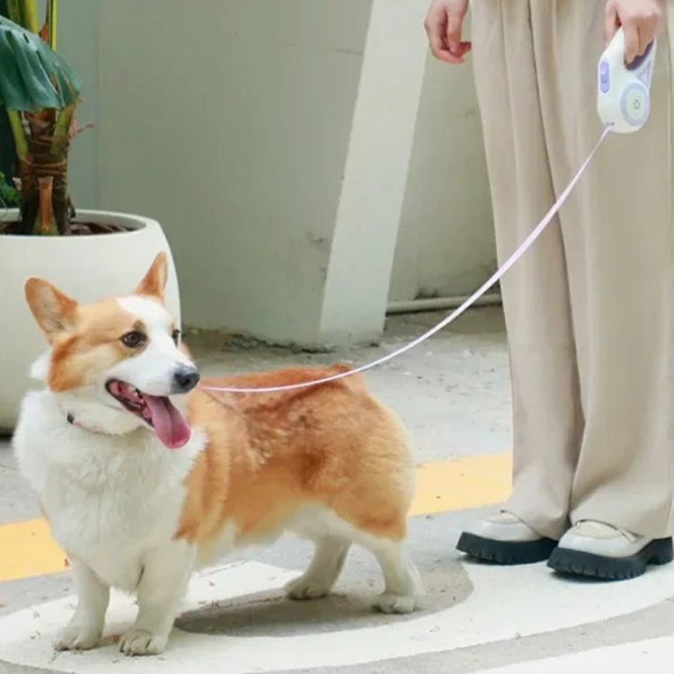 LED Light Luminous Pet Dog Leash Automatic Retractable Dog Walking Leash, Color: 3m Orange - Leashes & Chest Strap by PMC TechLife | Online Shopping South Africa | PMC TechLife | Buy Now Pay Later Mobicred
