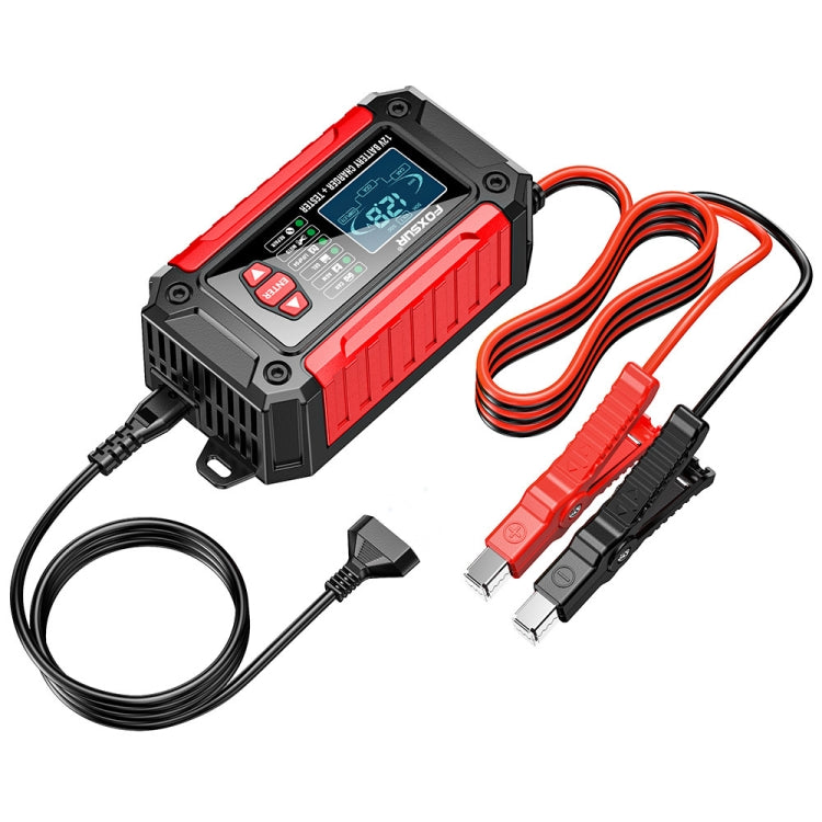 FOXSUR Cars Motorcycles 12V Lithium Cattery Charger With Battery Detection(EU Plug) - Battery Charger by FOXSUR | Online Shopping South Africa | PMC TechLife | Buy Now Pay Later Mobicred