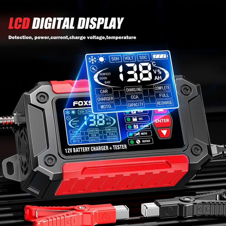FOXSUR Cars Motorcycles 12V Lithium Cattery Charger With Battery Detection(JP Plug) - free shipping - PMC TechLife - Order now!