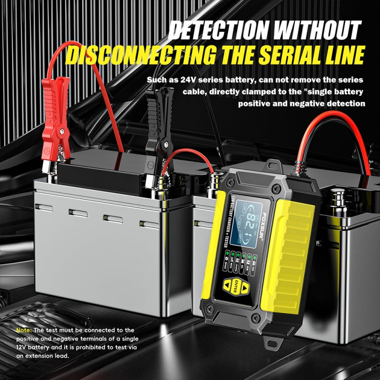 FOXSUR Cars Motorcycles 12V Lithium Cattery Charger With Battery Detection(UK Plug) - free shipping - PMC TechLife - Order now!