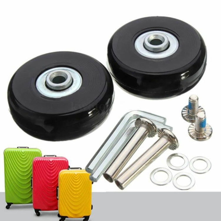 50mm x 18mm Luggage Suitcase Replacement Wheels Low Noise Spinner Wheels - Accessories by PMc TechLife | Online Shopping South Africa | PMc TechLife | Buy Now Pay Later Mobicred