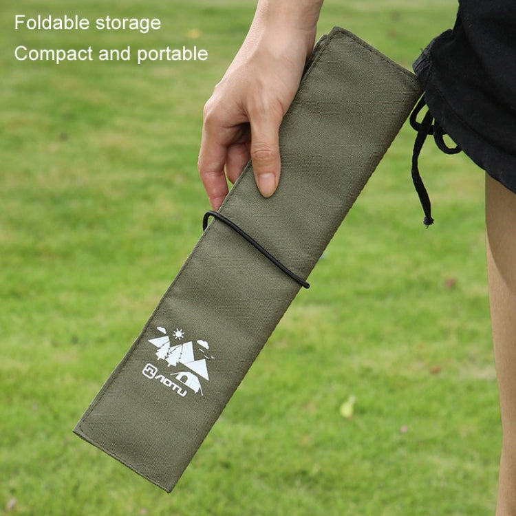 AOTU AT6225 Portable Waterproof Picnic Cushion Moisture-Proof Camping Cushion Thickened Outdoor Beach Travel Folding Small Cushion, Color: 4 Fold Khaki - Camping Mats by AOTU | Online Shopping South Africa | PMC TechLife | Buy Now Pay Later Mobicred
