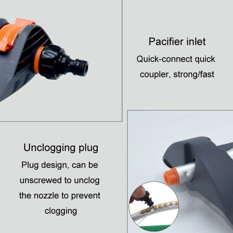 Automatic Swing Sprinkler Garden Lawn Watering Nozzle Garden Sprinkler Nozzle(19 Holes) - free shipping - PMc TechLife - Order now!