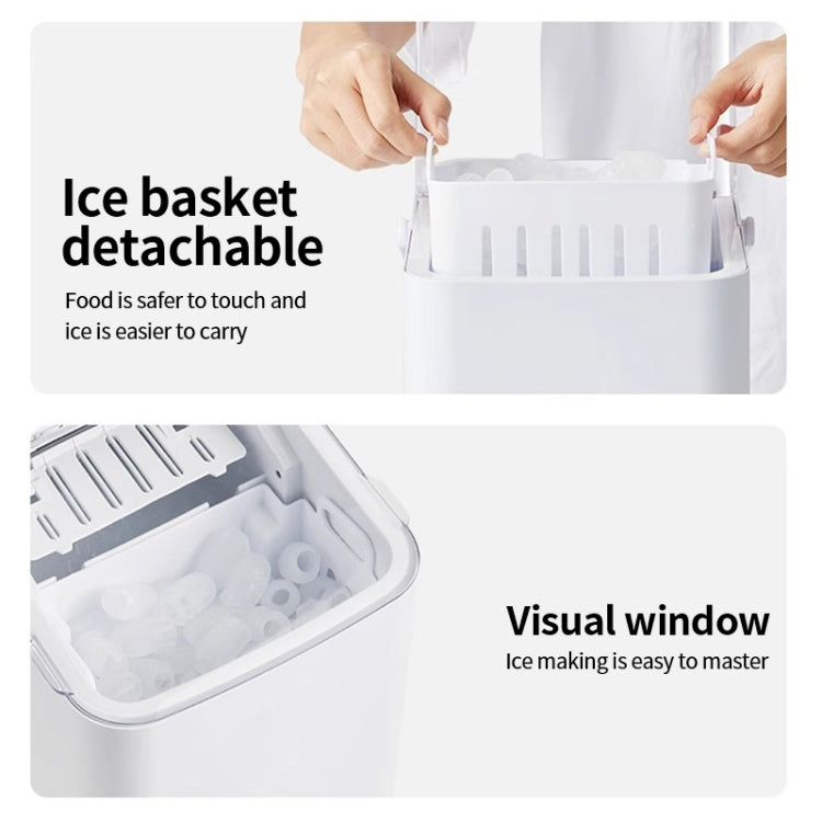Small Multifunctional Remote Control Ice Maker(EU Plug) - free shipping - PMC TechLife - Order now!
