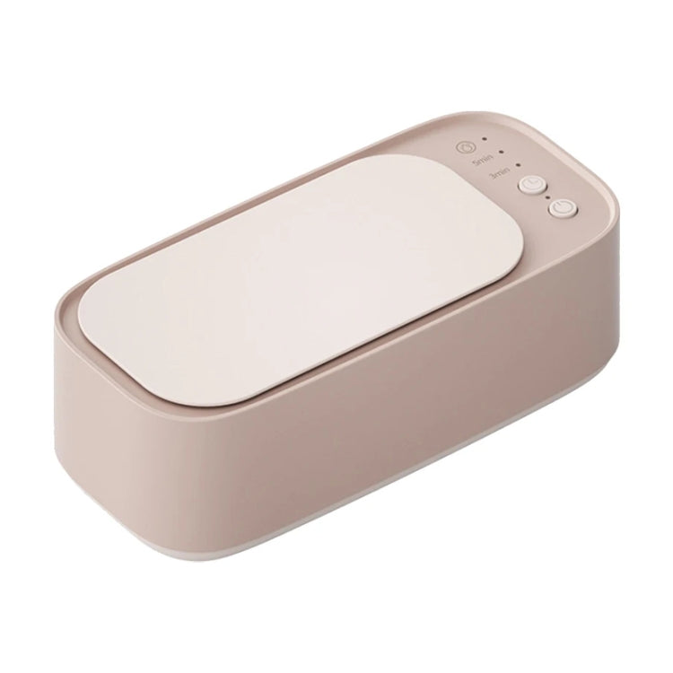 Electrical Ultrasonic Cleaner 3-speed Timing Jewelry Watches Braces Eyeglasses Cleaning Device(Pink) - free shipping - PMc TechLife - Order now!