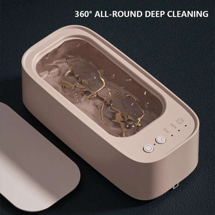 Electrical Ultrasonic Cleaner 3-speed Timing Jewelry Watches Braces Eyeglasses Cleaning Device(White) - free shipping - PMc TechLife - Order now!