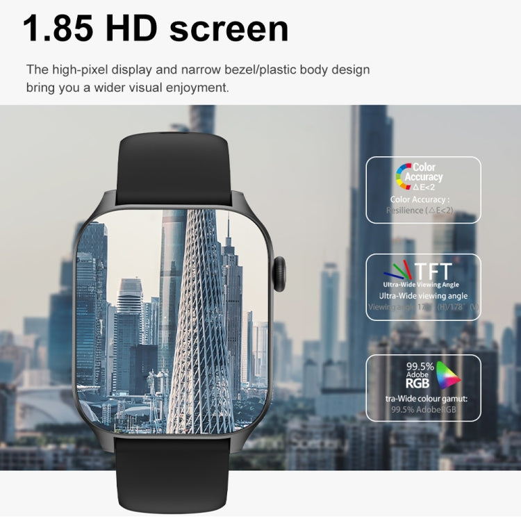 T12Pro 1.85-inch IP67 Waterproof Sports Health Monitoring Bluetooth Call Smart Watch(Pink) - Smart Watches by PMC TechLife | Online Shopping South Africa | PMC TechLife | Buy Now Pay Later Mobicred