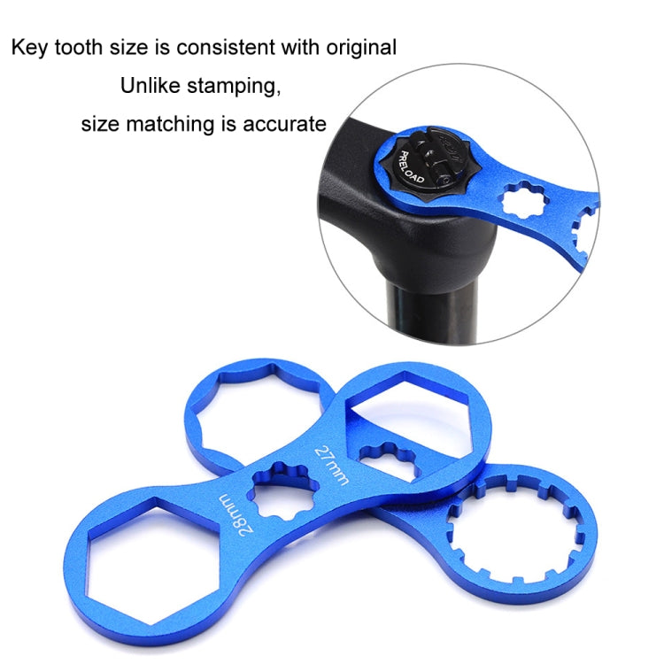 Mountain Bike Fork Crown Wrench Shock Absorber Cover Removal Tool(B) - Maintenance tools by PMc TechLife | Online Shopping South Africa | PMc TechLife | Buy Now Pay Later Mobicred