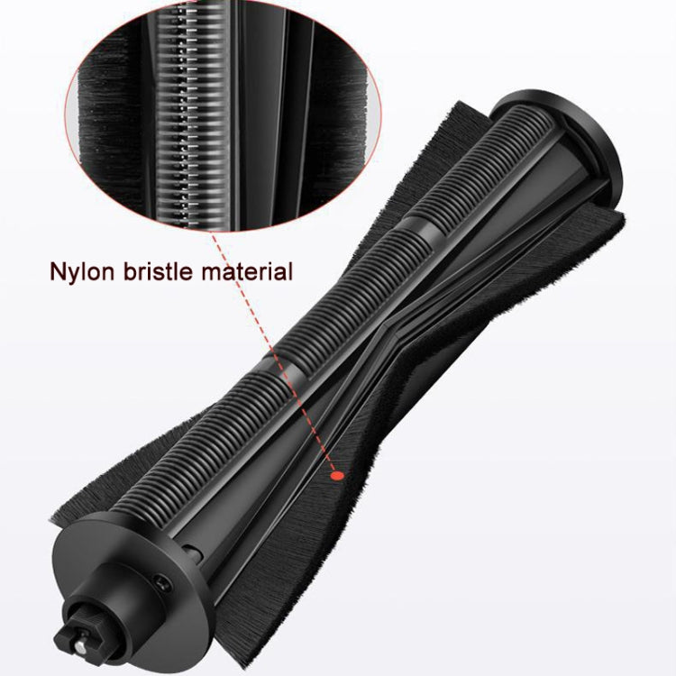 For Dreame X30 / S10PU Vacuum Cleaner Anti-Tangle Roller Brush 1st Generation Black - For Xiaomi Accessories by PMC TechLife | Online Shopping South Africa | PMC TechLife | Buy Now Pay Later Mobicred