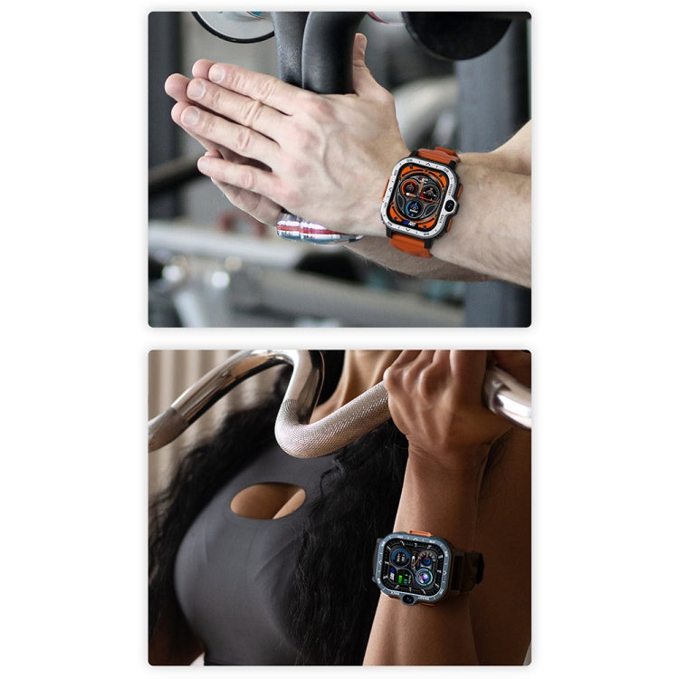 LOKMAT APPLLP 4 MAX 2.02-inch Android 8.1 Full Network Wifi Card Bluetooth Smart Watch(Navy Blue) - free shipping - PMC TechLife - Order now!