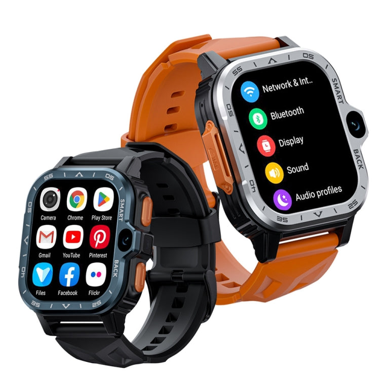 LOKMAT APPLLP 4 MAX 2.02-inch Android 8.1 Full Network Wifi Card Bluetooth Smart Watch(Silver) - free shipping - PMC TechLife - Order now!