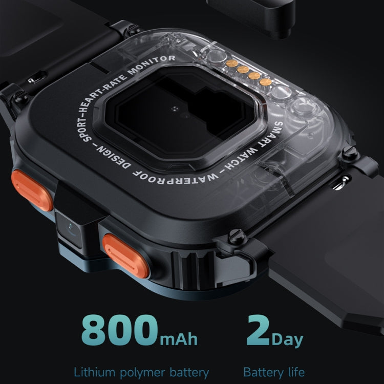 LOKMAT APPLLP 4 MAX 2.02-inch Android 8.1 Full Network Wifi Card Bluetooth Smart Watch(Navy Blue) - free shipping - PMC TechLife - Order now!