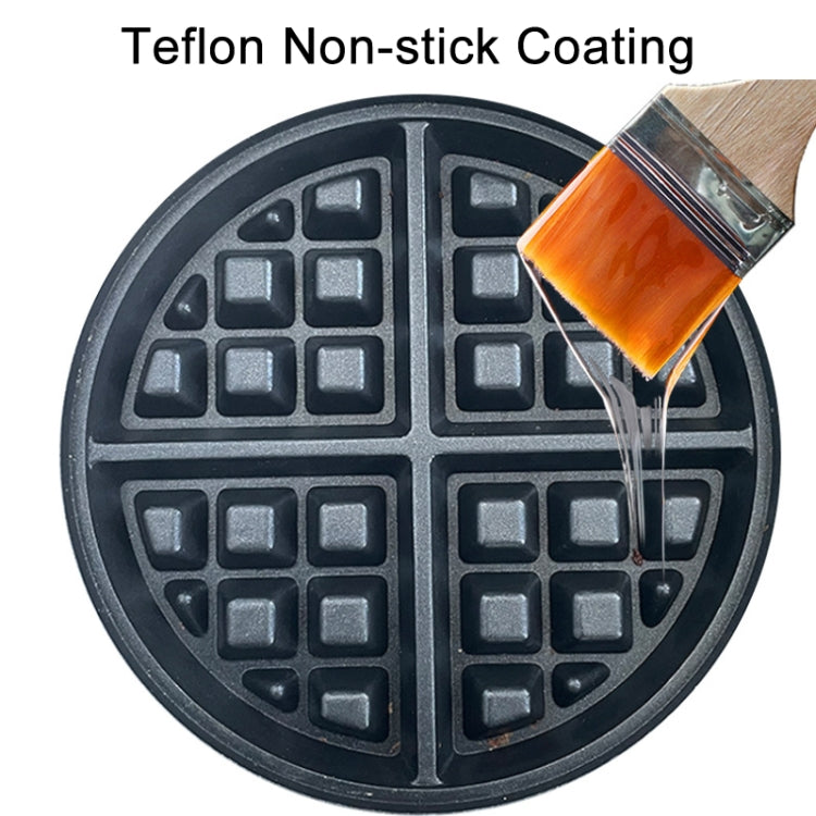 1200W  Commercial Waffle Maker Stainless Steel Rotatable Waffle Machine UK Plug - free shipping - PMC TechLife - Order now!