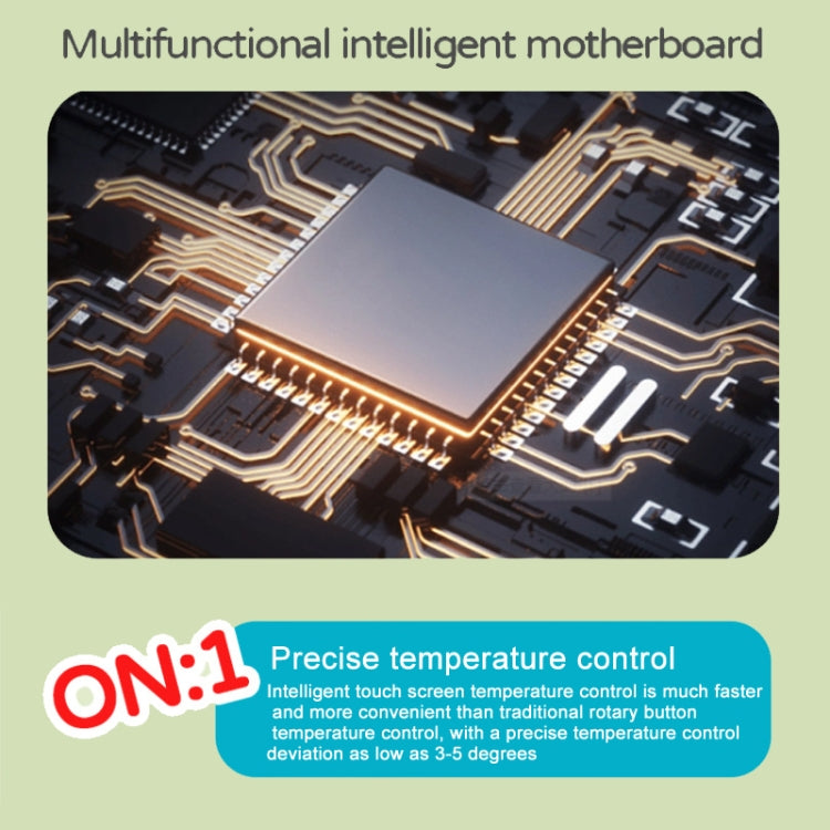 1200W  Commercial Waffle Maker Stainless Steel Rotatable Waffle Machine UK Plug - free shipping - PMC TechLife - Order now!