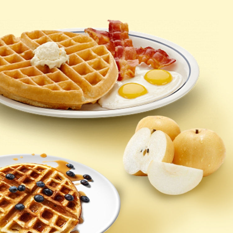 1200W  Commercial Waffle Maker Stainless Steel Rotatable Waffle Machine UK Plug - free shipping - PMC TechLife - Order now!