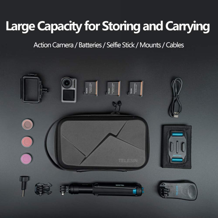 TELESIN GP-PRC-278 Sports Camera Universal Storage Bag(Upgraded Version) - free shipping - PMC TechLife - Order now!