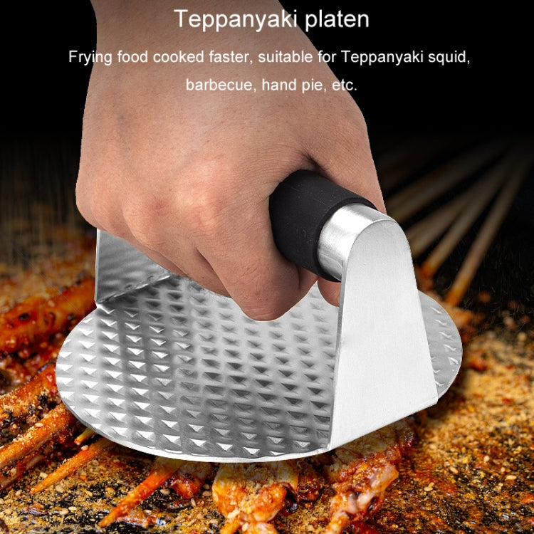 304 Stainless Steel Round Meat Patty Press Tool Kitchen Supplies Burger Presser - Gadgets by PMC TechLife | Online Shopping South Africa | PMC TechLife | Buy Now Pay Later Mobicred