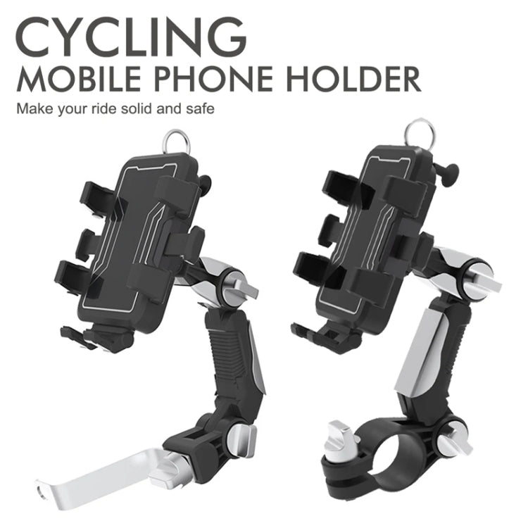 Motorcycle Bicycle Outdoor Cycling Navigation Phone Holder, Style: Handlebage Bracket - Holder by PMC TechLife | Online Shopping South Africa | PMC TechLife | Buy Now Pay Later Mobicred