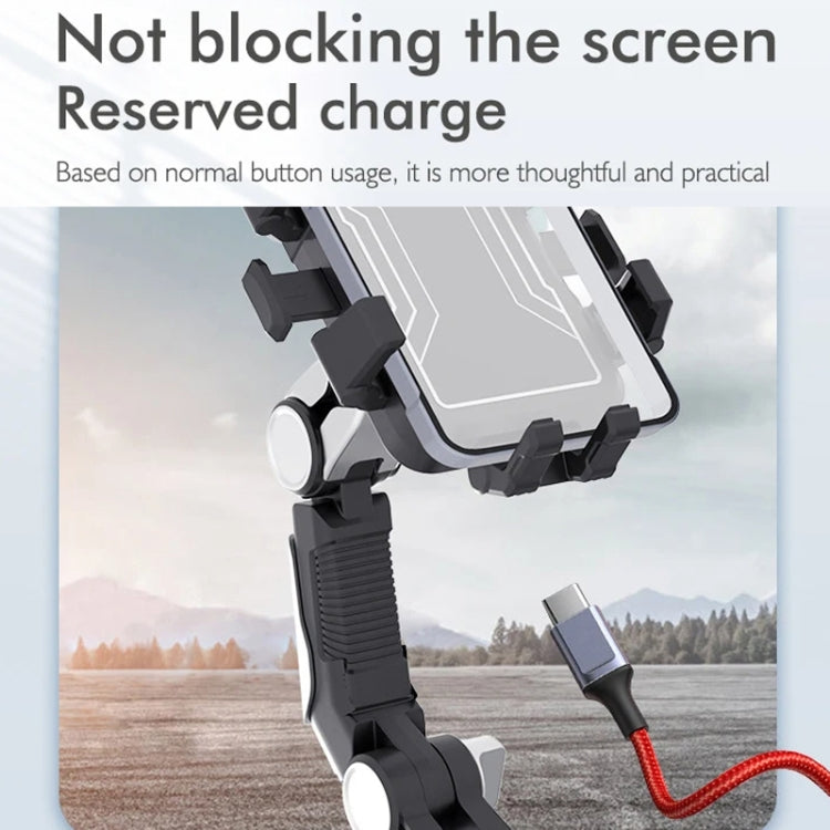 Motorcycle Bicycle Outdoor Cycling Navigation Phone Holder, Style: Handlebage Bracket - Holder by PMC TechLife | Online Shopping South Africa | PMC TechLife | Buy Now Pay Later Mobicred