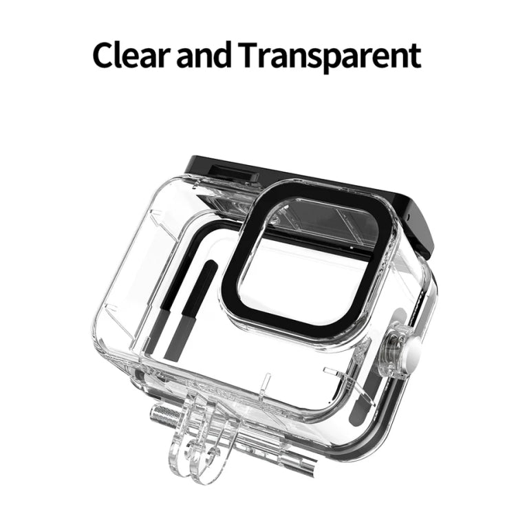 TELESIN GP-WTP-901 45m Diving Shell, For GoPro HERO12 Black / HERO11 Black / HERO10 Black / HERO9 Black Single Shell - Waterproof Cases by TELESIN | Online Shopping South Africa | PMC TechLife | Buy Now Pay Later Mobicred