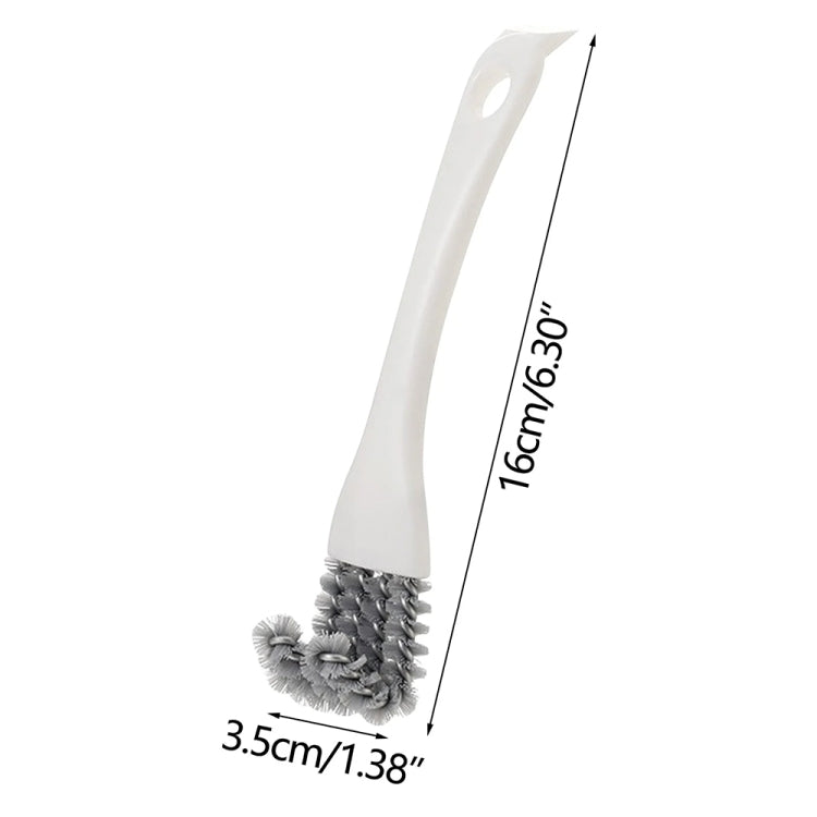 3pcs 2-in-1 Kitchen Stove Cleaning Brush Shovel Barbecue Rack Cleaning Brush(Grid Model) - Cleaning Tools by PMC TechLife | Online Shopping South Africa | PMC TechLife | Buy Now Pay Later Mobicred