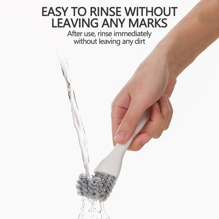 3pcs 2-in-1 Kitchen Stove Cleaning Brush Shovel Barbecue Rack Cleaning Brush(Grid Model) - Cleaning Tools by PMC TechLife | Online Shopping South Africa | PMC TechLife | Buy Now Pay Later Mobicred