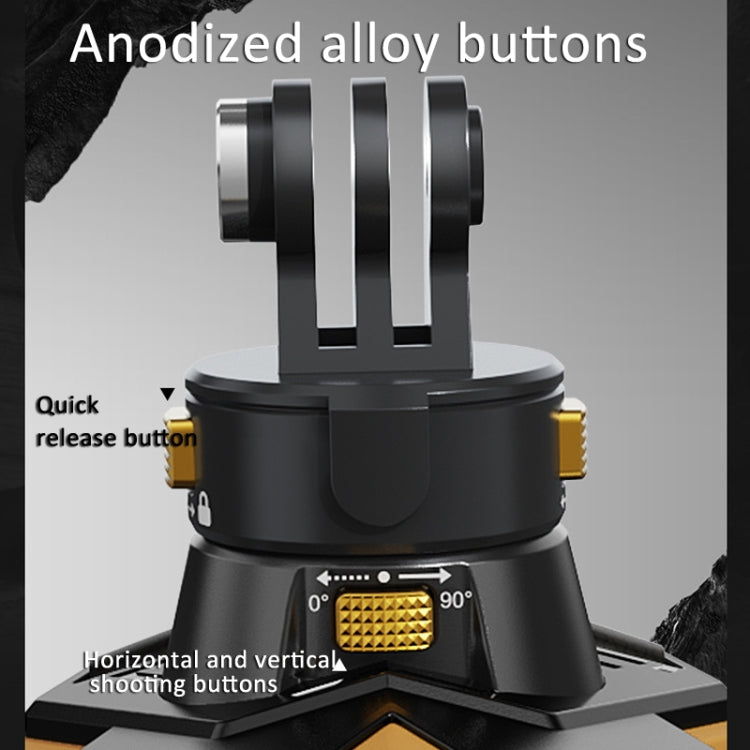 Magnetic Quick Release Motorcycle Helmet Chin Stand Mount For Smart Phone - Helmet Mount by PMC TechLife | Online Shopping South Africa | PMC TechLife | Buy Now Pay Later Mobicred