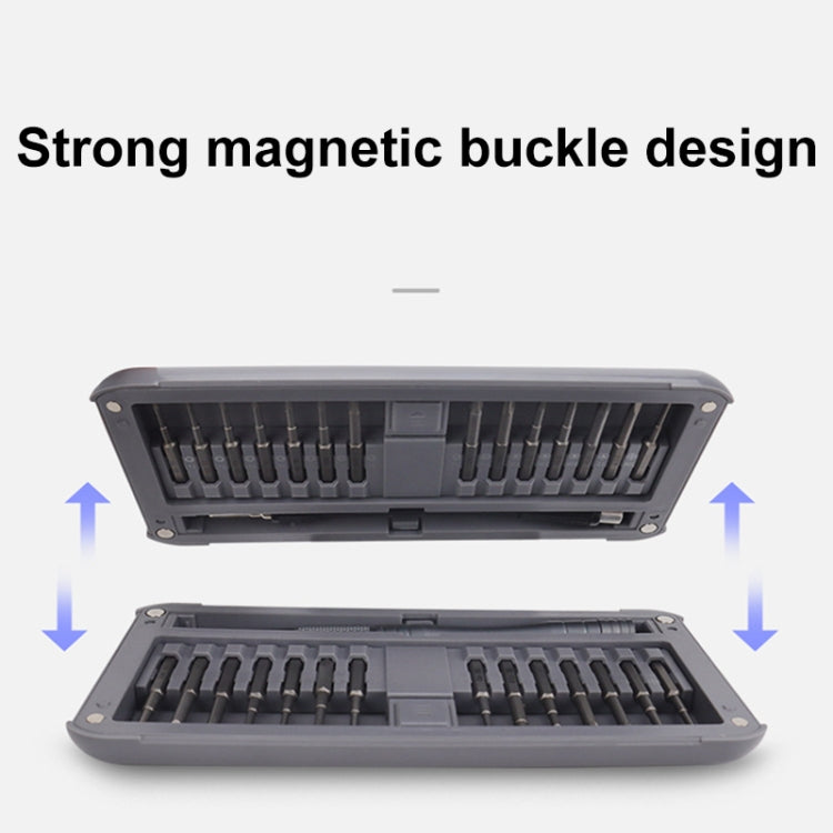 For DJI CQT UAV 30-In-1 Drone Universal Extended Screwdriver Set Disassembly Tool Set(Frosted Gray) - free shipping - PMC TechLife - Order now!