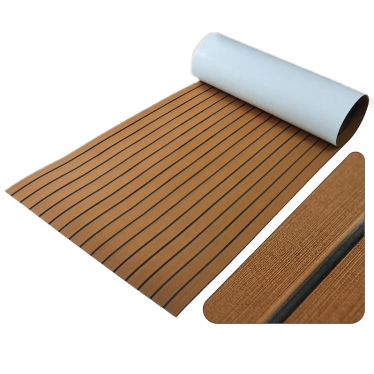 240x90x0.6cm Yacht RV Modification Imitation Teak Floor EVA Anti-slip Mat - Floor Mats by PMC TechLife | Online Shopping South Africa | PMC TechLife | Buy Now Pay Later Mobicred