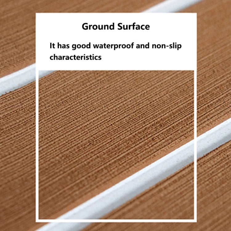 240x90x0.6cm Yacht RV Modification Imitation Teak Floor EVA Anti-slip Mat - Floor Mats by PMC TechLife | Online Shopping South Africa | PMC TechLife | Buy Now Pay Later Mobicred